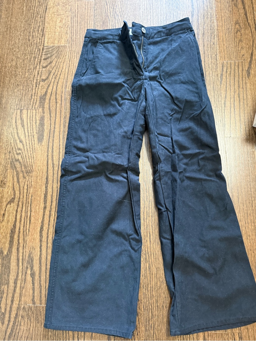 Aritzia wilfred free Black Wide-Leg Pants